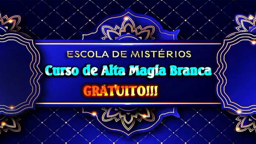 Curso Gratuito de Alta Magia Branca – Teurgia Faça parte da equipe de Sumos Sacerdotes de Alta Magia Branca para iluminar o mundo e trazer os céus à Terra 📖💫✨ Teurgia: Ciência do maravilhoso, arte de fazer milagres Seja membro da CONFRARIA DE DEUS na Terra, para afastar o mal, destruir maldições e trazer prosperidade, paz, socorro e libertação espiritual para a humanidade, começando por sua casa, bairro, cidade…